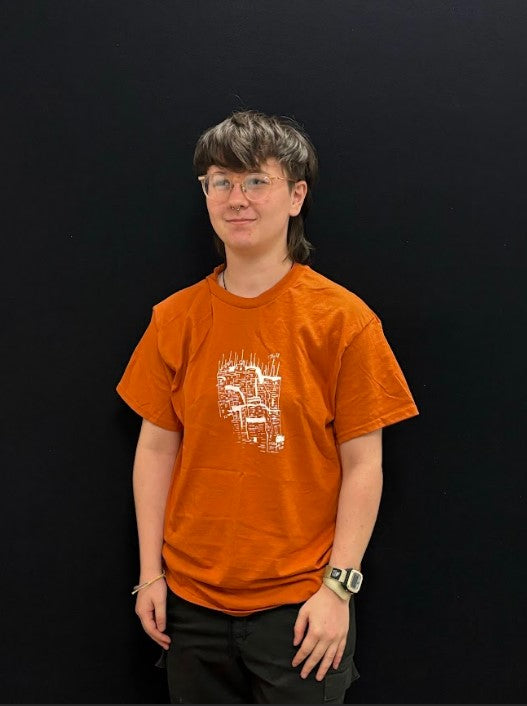 Orange "Kaiyote" T-shirt